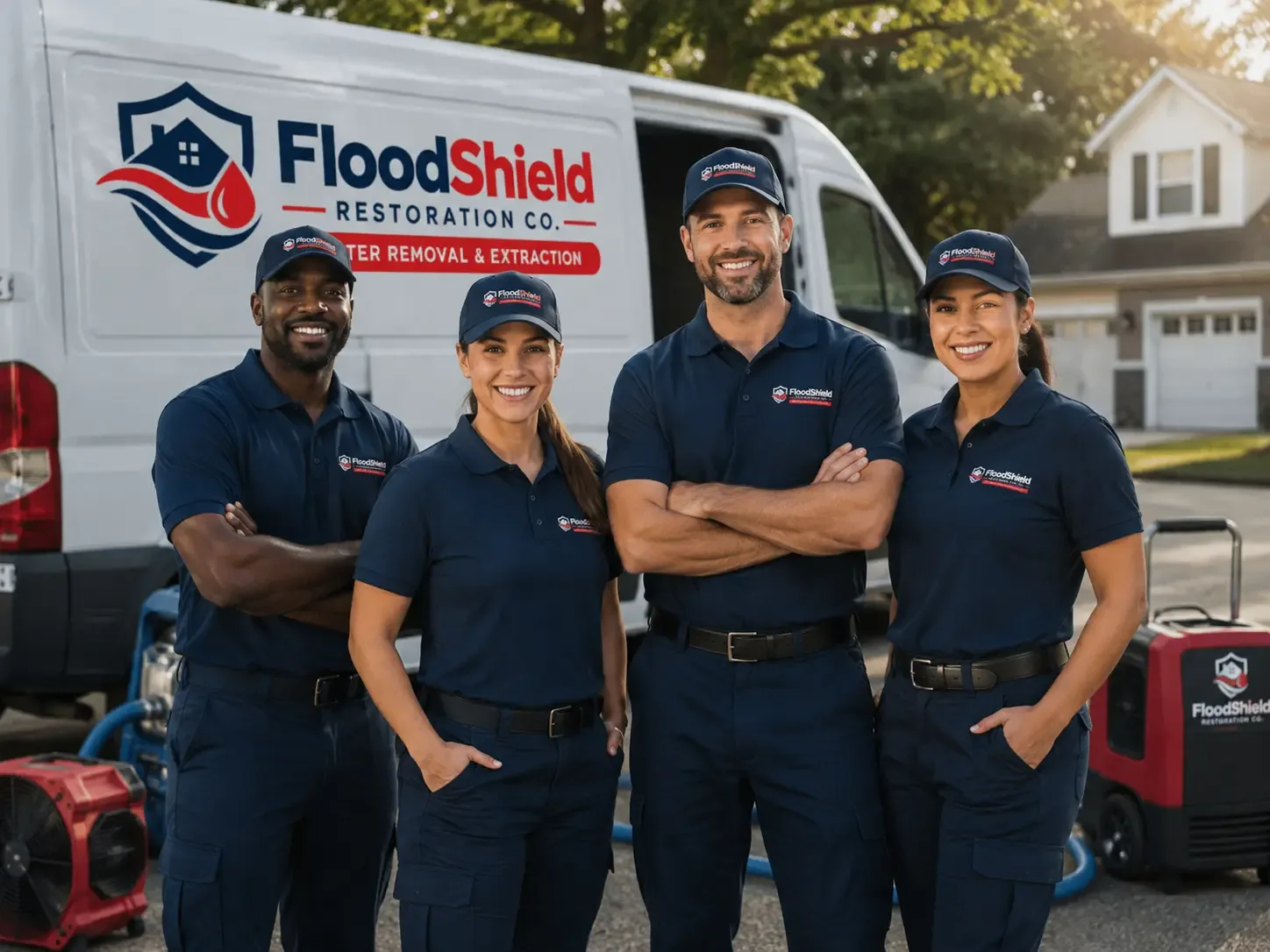 Flood Damage Restoration company in Fall Creek, OR